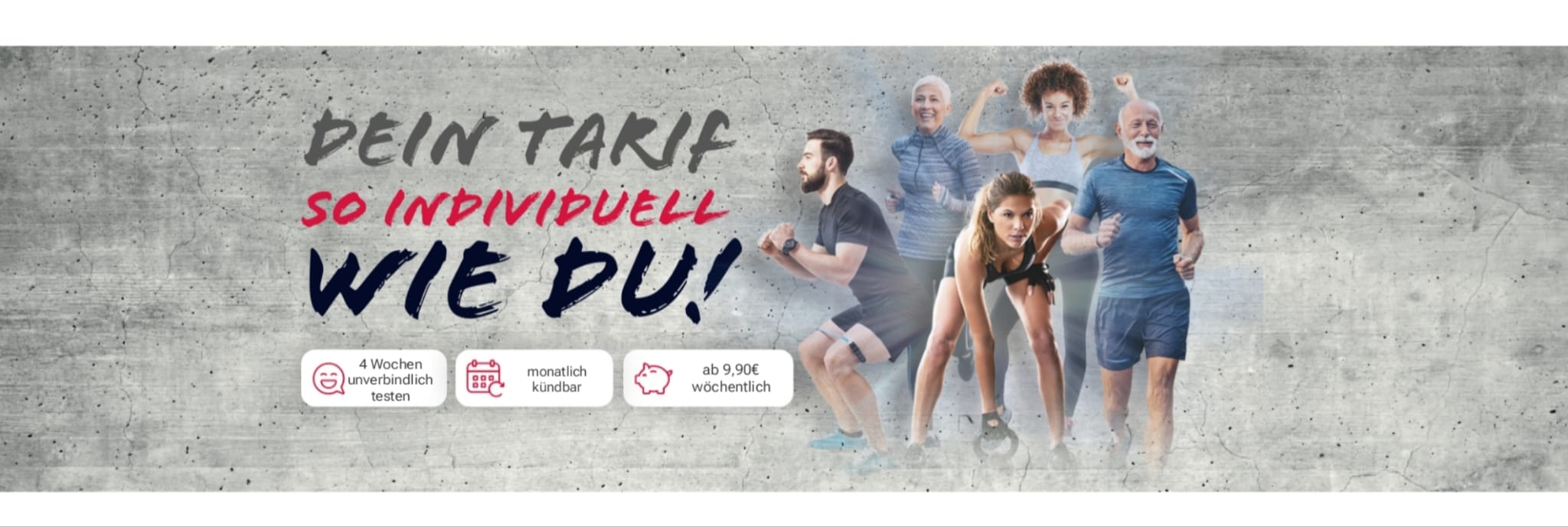 Dein Tarif so individuell wie du!